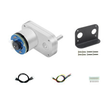 L-Type Encoder Reduction Motor All-Metal Gears Better Magnetic Anti-Interference for Wheeled Car Chassis Kit C