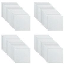 48 Sheets 10mil Mylar Sheet 12 X 12 Inch Milky Translucent PET Blank Stencil Making Sheet (10mil)