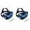 2X VR Glasses Full-Screen Virtual Reality 3D Glasses VR Set 3D Virtual Reality Goggles, Adjustable with Gamepad 1