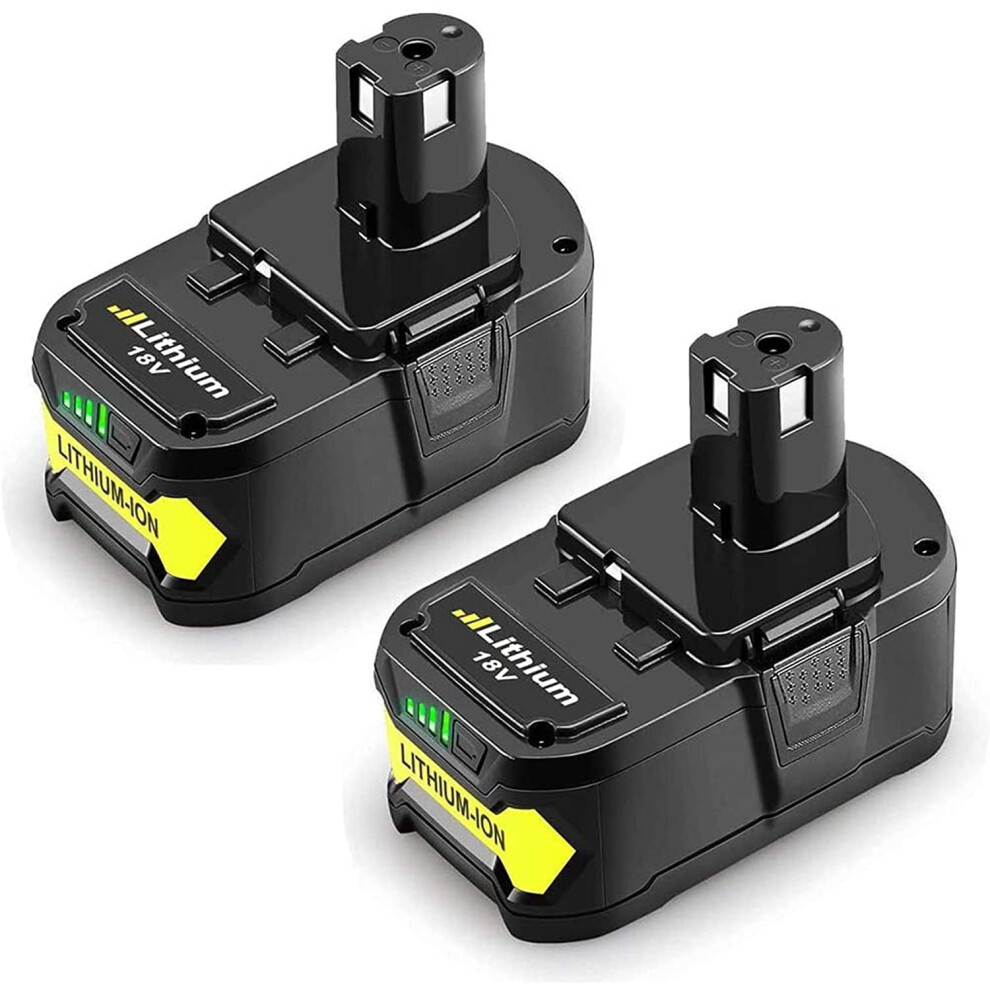 18V 6000Mah Power Tool Battery, For Ryobi, 2 Pack 9028731044323