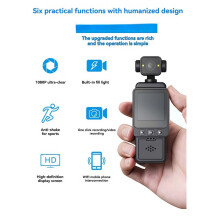 1080P HD WIFI Camera Digital Video 270 Rotatable Lens 64G Outdoor Sports Camera  Handheld Law Enforcement Recorder