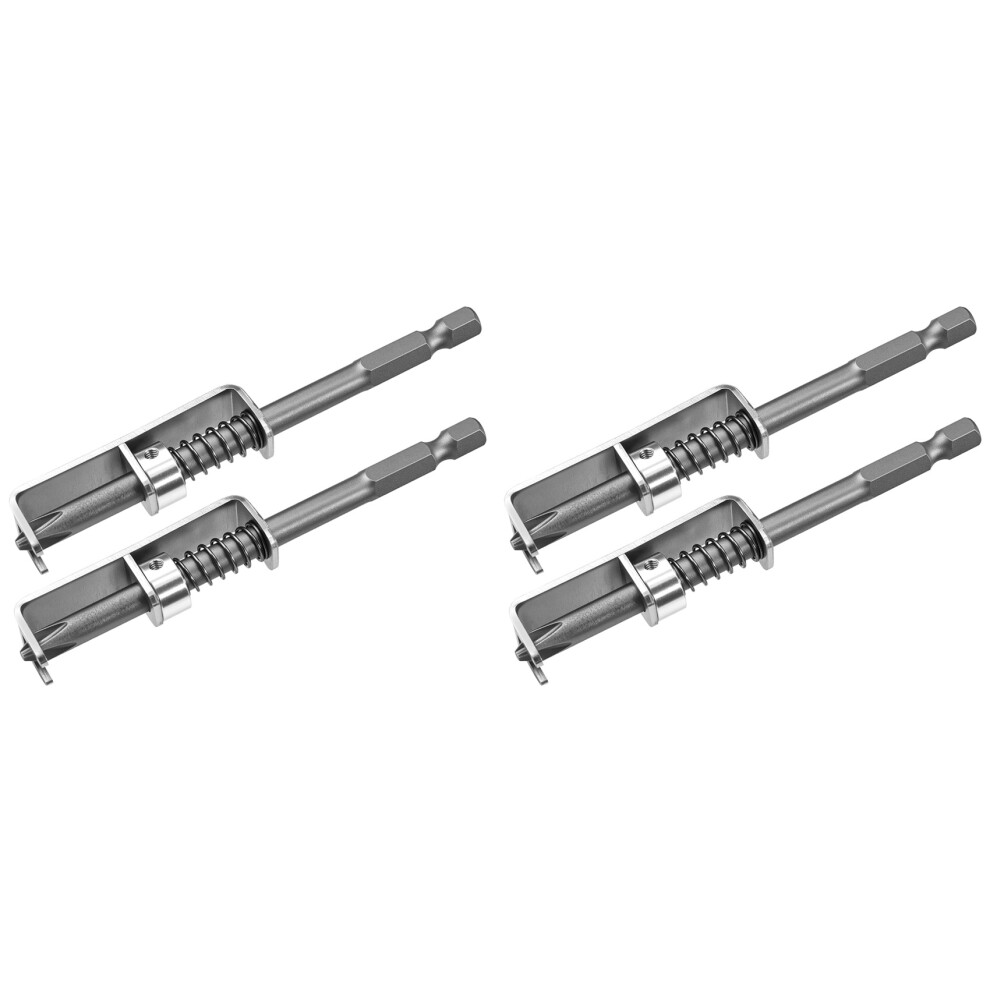 Photos - Bits / Sockets Jojomino 4 Pcs Spring-Loaded Screw Holder Bit, Anti-Drop Screwdriver Bit, Single-Hand Operation Bit Holder for Electricians 