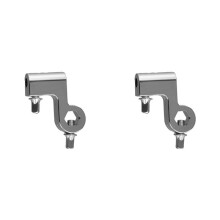 2X Drum Jazz Drum Einzelpedal Step Hammer Montage Montageteile Step Hammer Zubehör Silber