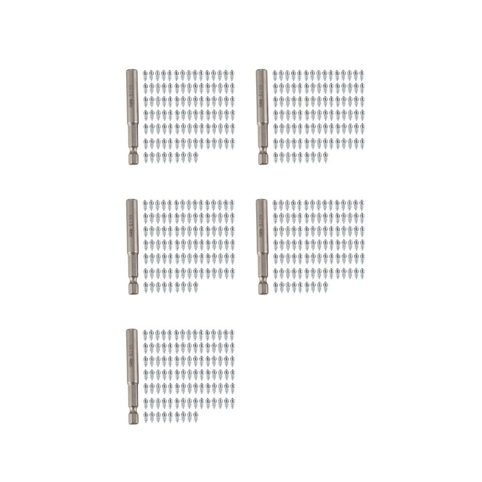Photos - Power Tool Accessory 500Pcs Spikes for Tires Universal Scooter Wheel Tire Snow Spikes Studs Tires Anti-Slip Screw Stud Trim 4X9mm