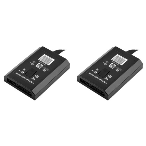 2X 250 GB Hårddisk för  360 Slim Game Console Intern Hårddisk Hårddisk