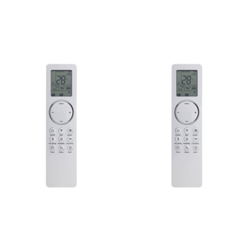 2X Replace A/C YBE1F Remote Control for Gree YBE1F Air Conditioner Remote Control