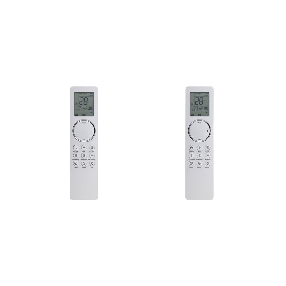 2X Replace A/C Ybe1f Remote Control For Gree Ybe1f Air Conditioner Remote Control 6032046095096