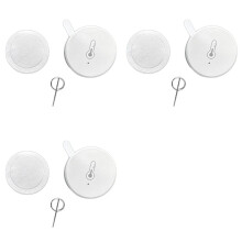 3X Graffiti Zigbee Temperatur- och Fuktsensor Home Link Trådlös Temperatur- och Fuktighetssensor