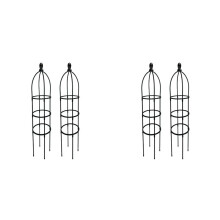 Climbing Plant Obelisk Trellis, Garden Trellis, Climbing Vine Plant Stand, Flower Stand, Plant Tower,4pcs(B)