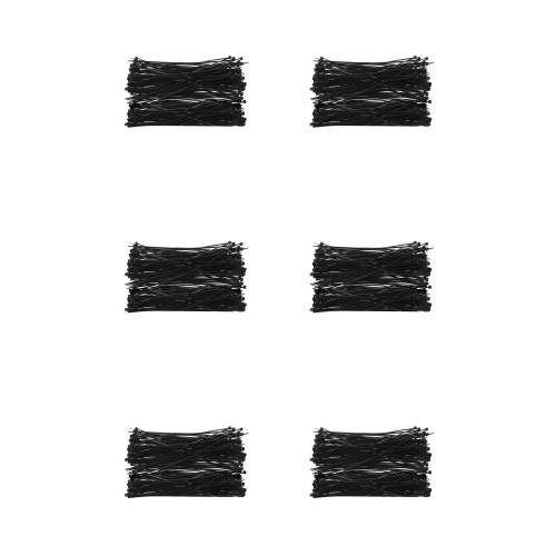 600 Pcs 150 X 1.8mm Electrical Cable Tie Wrap Nylon Fastening Black