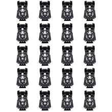 20X Placa de Absorção de Choque de Vibração de Gimbal para 3/Cine/Clássico Suporte de Amortecedor de Montagem de Câmera Gimbal com Borracha