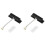 2X 180 Degree Automatic Door Closer Metal Adjustable Heavy Duty Safety Spring Silence Convert Hinged 1