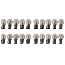 Motorcycle Lighting 20X Headlight Bulb 12V 35W B35 BA20D Glass Fit for GY6 ATV Moped Scooter