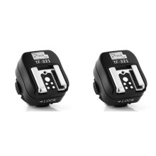 2X PIXEL TF-321 TTL for Hot Shoe Converter to PC Sync Socket Convert Adapter