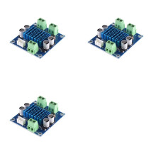 3X TPA3110 30W + 30W 2.0 Channel Digital Stereo Power Amplifier Board 8-26V 3A C6-001 XH-A232 com Terminal