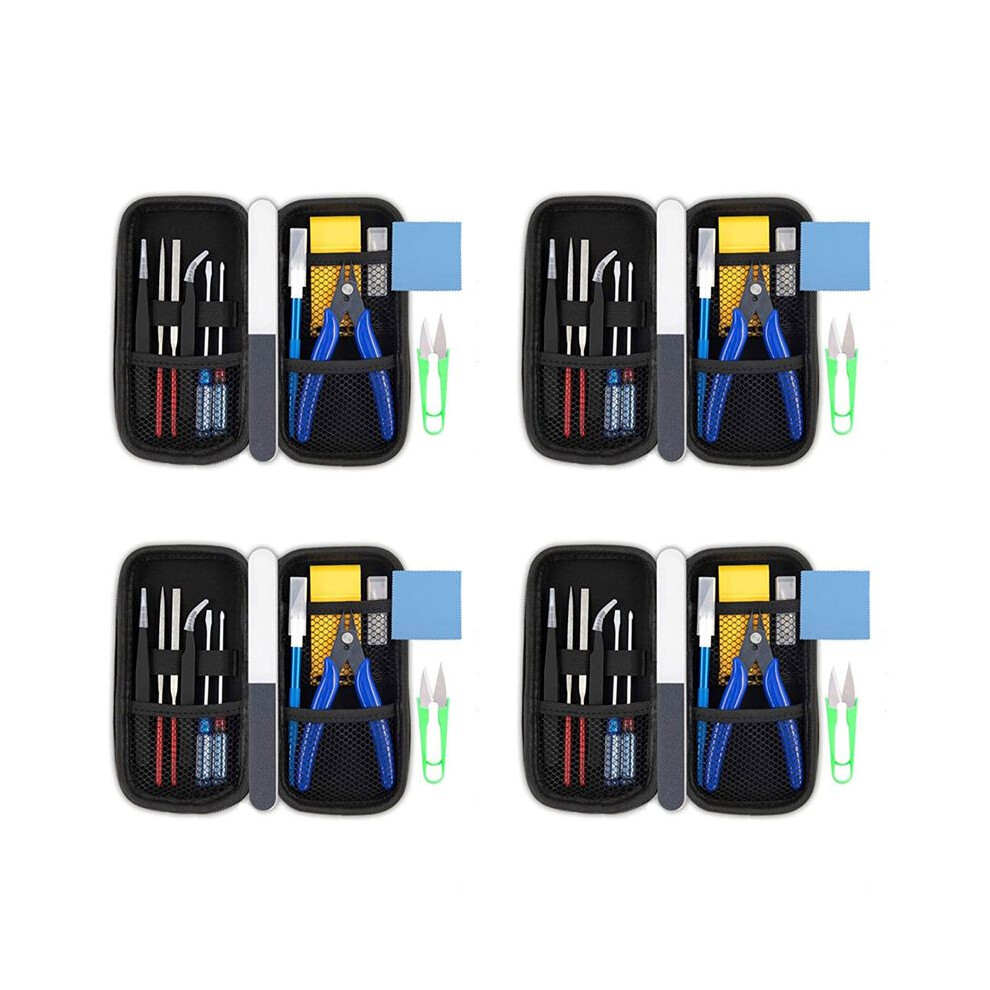 60 Pcs Model Tools Kit Modeler Basic Tools Hobby Building Tools Kit For Buildings Cars Airplanes Model Assemble 6032199764061