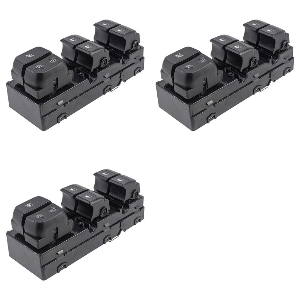 3X 93570-H9150 Drivers Side Left Master Window For 2018 2019 2020 Rio Power Control Button 93570H9150 6032748687353