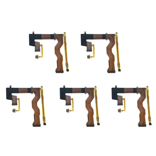 5Pcs New LCD Screen Flex Cable for  EM10II / E-M10 MARK II E-M10 II Digital Camera Repair Part
