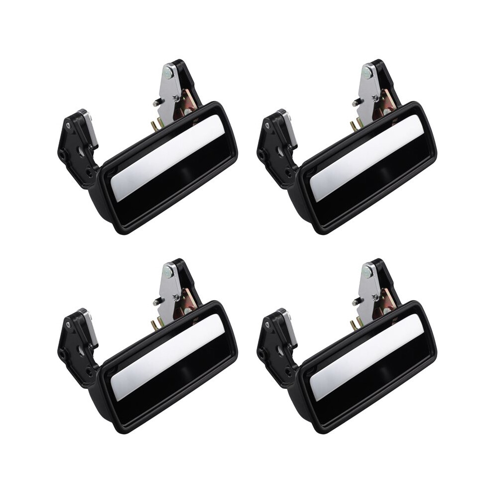 4X For 142 164 240 245 260 262 Front Rear Outside Exterior Door Handle 1202430,83432430 Left Light 6032197627221