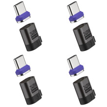 4X PD 3.0-Schnellladekabel, 240 W, Magnetischer Typ-C-Adapter, 480 Mbit/S, Datenübertragung für Telefon, Laptop