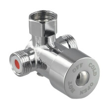 Thermostatic Mixer Valve for Shower Hot Cold Water Control Three-Way Adjustable Temperature Water Heater Faucet