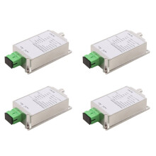 4X CATV FTTH-Ontvanger Vezeloptische WDM-Knooppunt RF-Converter Triplexer Minimode Indoor AGC 1310nm/1550nm Zonder Voeding