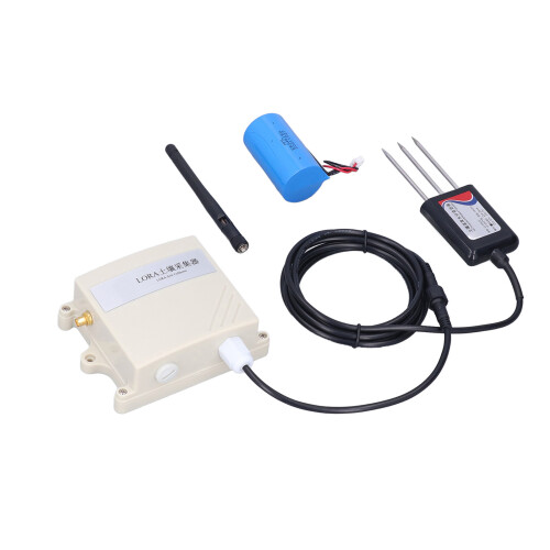 Soil Sensor Transmitter Wireless Waterproof Soil Moisture Temperature Sensor Collector for Garden 1