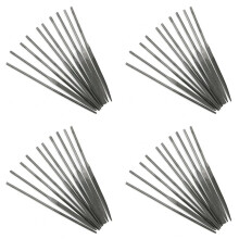 Juego de Limas de Aguja Pequeñas de 40 Piezas, Herramientas de Joyería de 140Mm, Herramienta de Corte de Reparación de Tallado y Manualidades con