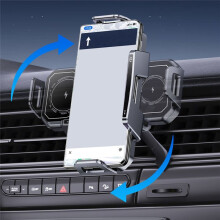 High Intelligent Rotating Phone Holder,Car Charger Fast Charging for Most Mobile Phones/Pads,for Foldable Phones