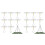 Adhesive Ceiling Hooks 16PCS Ceiling Hanger Hooks Eye Hooks for Suspending Small Plants Wind Chime Hanger for Kitchen 1