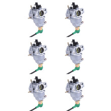 6X Carburetor Carb Fit 6500W for GX240 8HP GX270 9HP GX340 11HP GX390 13HP Portable Generator 182F 188F Ex6500