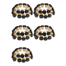 250x Cork Plugs Cork Stoppers Tasting Corks T-Shape Wine Corks with Plastic Top Wooden Wine Bottle Stopper Bottle Plugs