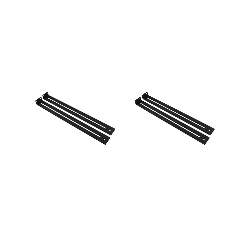 4X Drawer Repair Kit, Furniture Repair Accessories Brackets Middle Mount To Reinforce And Repair Broken Wooden A 6032587392272