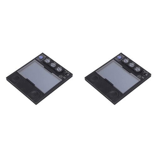 2X Welding Lens Solar Automatic LCD Dimming Welding Helmet Filter Goggles Welding Lens Panel Replacement Filter