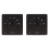 2X 50 Volume Control 50W Volume Control Professional Safety 5 Gears Tuning Knob Volume Controller Black 1