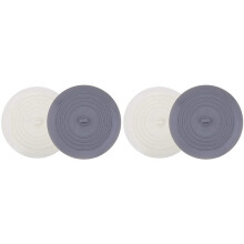 4X Bathtub Drain Stopper - Silicone Kitchen Bathroom Bath Tub Drain Hair Stopper, Bathtub Drain Cover