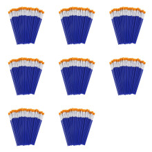 800 Pcs Flat Paint Brushes,Small Brush Bulk for Detail Painting,Nylon Hair Brushes Acrylic Oil Watercolor Fine