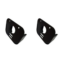 2X Wandmontierter TV-Box-Halter für TV 1/2/3/4 Media Player, Schützende Halterung, Befestigungsgestell, Ständer, TV-Box-Halterung, Schwarz