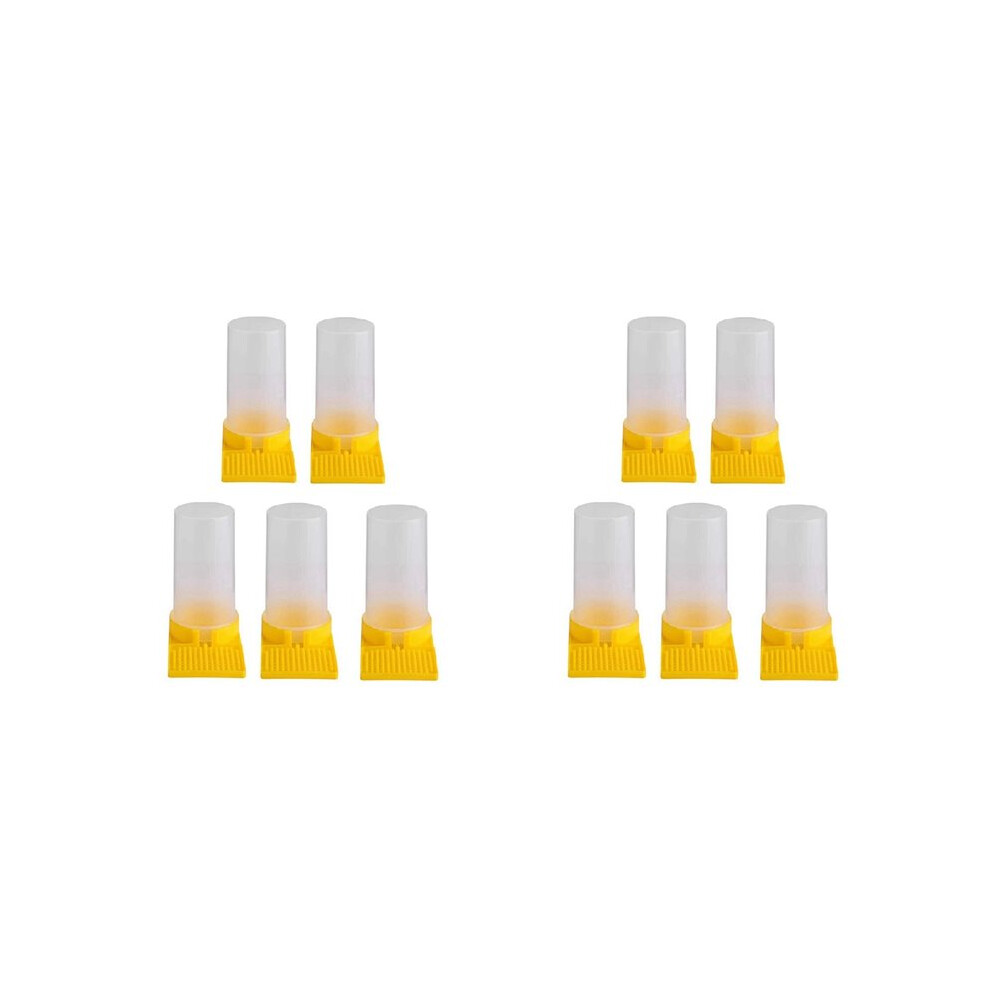 Bee Feeder, Hive Beekeeping Water Dispenser, Bee Hive Entrance Feeder, Beekeeping Tools (10-Pack) 6031329413183