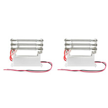 2X 60G Ozone Generator Air Purifier Long Lifespan Ozone Tube AC220V 100w for Home and Office