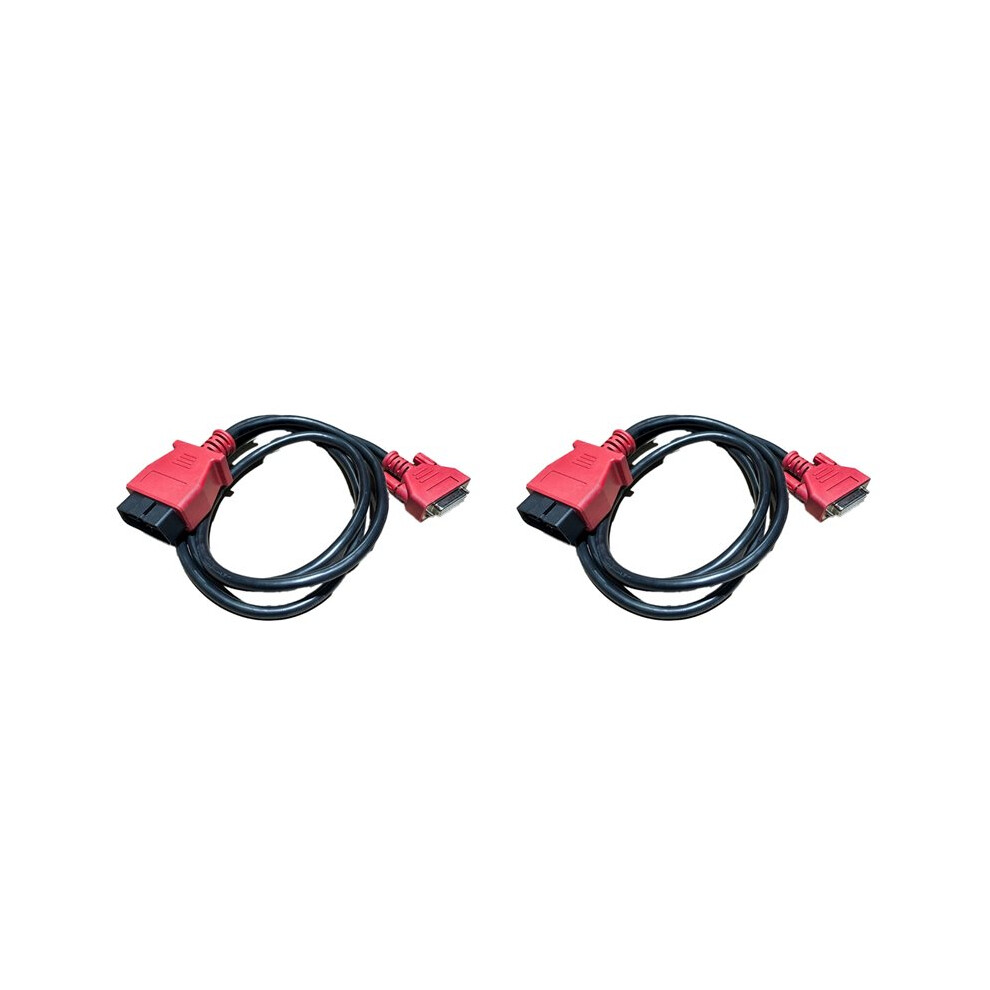 2X Obd2 Cable Main Test 15 Pin Cable For Autel Maxisys Mk808 / Mp808 / Ms906 / Ms908 / Mk908, 15Pin Obd2 Extension Cable 6032765417490