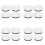 16Pcs 18cm Light Diffuser,Soft Diffuser Lamp Cover White Lamp Shade Diffuser,for Studio Strobe Reflectors 1