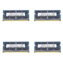 4X für Hynix DDR3 4 GB Laptop-RAM-Speicher 1600 MHz PC3 12800 2RX8 1,5 V 16 IC SODIMM-Speicher Nur für