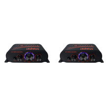 2X AK170 Compacte Audio-Eindversterker Draagbare Geluidsversterker voor Luidsprekerversterker in Auto en Thuis