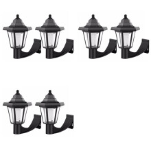 6PCS Solar Decks Lights Fence Post Solar Lights for Patio Pool Stairs Step and Pathways Weatherproofs LED Decks Lights
