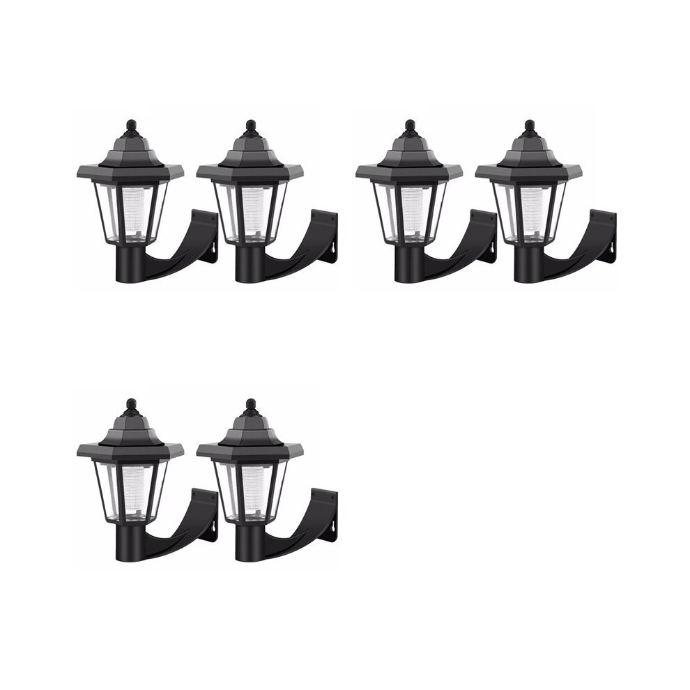 Semoic 6Pcs Solar Decks Lights Fence Post Solar Lights For Patio Pool Stairs Step And Pathways Weatherproofs Led Decks Lights