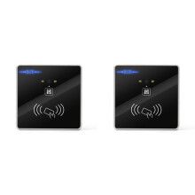2X Eingebetteter 1D-2D-Barcode-Scanner, QR-Barcode-RFID-Kartenleser, Wiegand-Verbindung, Selbstinduktion für Torautomaten