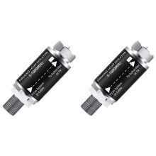 2X Ground Loop Isolator - Kabel-TV Audio Isolation Transformator, TV/Noise Eliminator