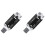 2X Ground Loop Isolator - Kabel-TV-Audio-Isolationstransformator, TV-/Rauschunterdrücker 1