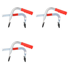 3X Battery Holder, Grab, Lift and Carry Top or Side Column Batteries, Rubber Pads Hold Batteries Securely